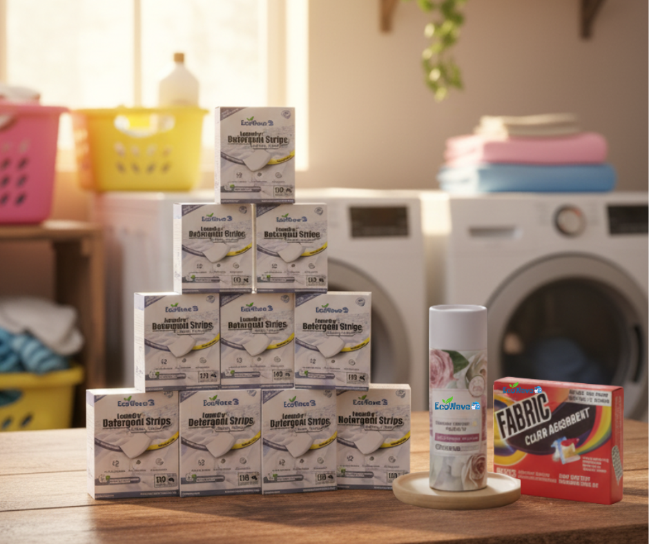 EcoWave Family Mega Pack – 10x Перилни кърпички + Подарък Перли на свежестта