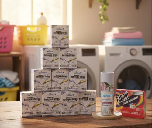 EcoWave Family Mega Pack – 10x Перилни кърпички + Подарък Перли на свежестта