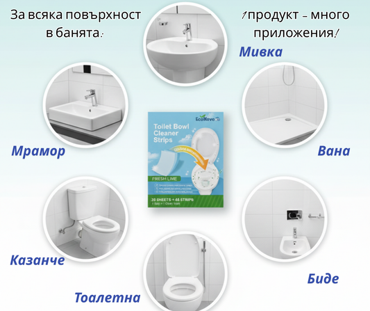 25 - % EcoWave Мултифункционални Еко Кърпички за Баня