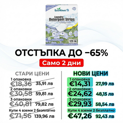 EcoWave Еко Кърпички за Пране ПРОМО