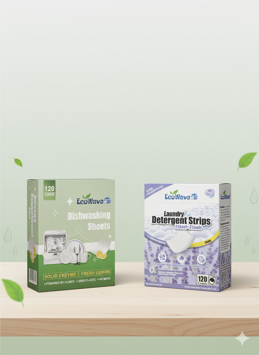 EcoWave Duo Pack – Пране и Съдове без Химия 🌿